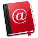 AddressBook Red icon